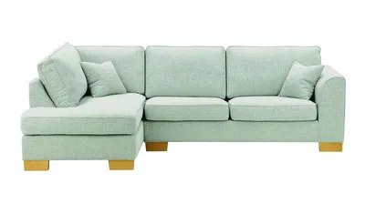 Produktbild von SLF24 - Linksseitiges Ecksofa Avos mit Schlaffunktion - Vitolini 336-1037 - Celadon