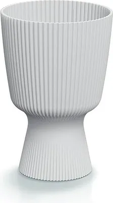 Produktbild von Blumentopf MILLY ROUND 14,6 cm - Farbe: weiß