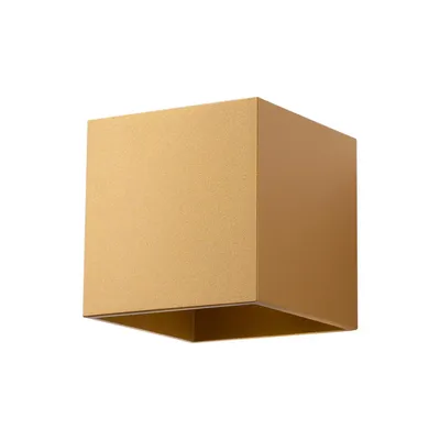 Image de Applique QUAD 1 or 1xG9 8W acier 10x12.5x10cm Sollux Lighting