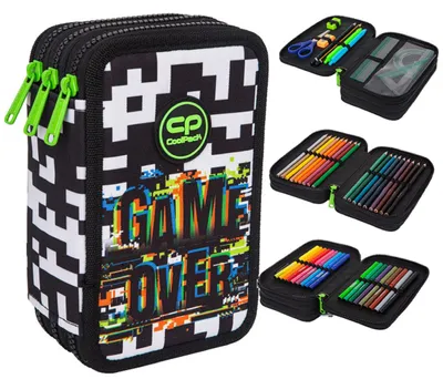 Zdjęcie produktu dla Piórnik z wyposażeniem Coolpack Jumper 3 Game Over