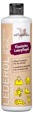 Obrázok produktu pre B & E Lederöl - schwarz - 1000 ml