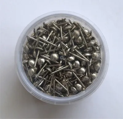 Produktbild von Bastelnägel 15mm vermessingt, 500 Stück