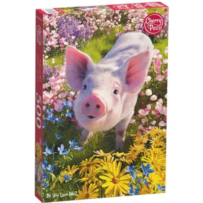 Zdjęcie produktu dla Puzzle 500 elementów. Kochasz mnie? 20197