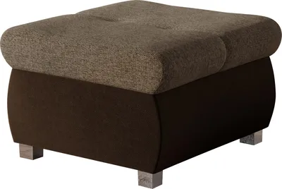 Produktbild von MIRJAN24 Polsterhocker Orkan Klein, Moderne Sitzhocker vom Hersteller, Holzkonstruktion, 60x60x39 cm (Farbe: Kronos 06 + Matana 19)