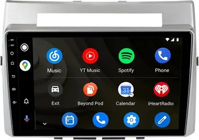 Image de Autoradio Android 9 pouces 128GB pour Toyota Verso 2004-2018 CarPlay Android Auto Navi Bluetooth DAB+ Caméra de recul