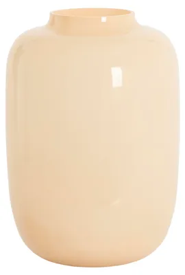 Productafbeelding van Light&living Vaas, diameter 24 cm, hoogte 34 cm, KOBALA glas, crème kleur
