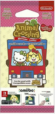 Produktbild von amiibo Karten 6 Stk. Animal Crossing New Leaf + Sanrio