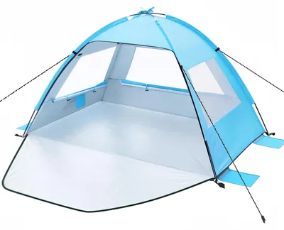 Immagine prodotto di Tenda da spiaggia con protezione UV 50+, per 2 persone, cabina da spiaggia antivento