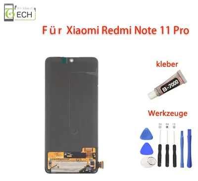 Produktbild von LCD für Xiaomi Redmi Note 11 Pro OLED Display 2201116SG Touchscreen Bildschirm