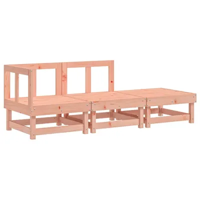 Produktbild von vidaXL 3-tlg. Garten-Lounge-Set Massivholz Douglasie