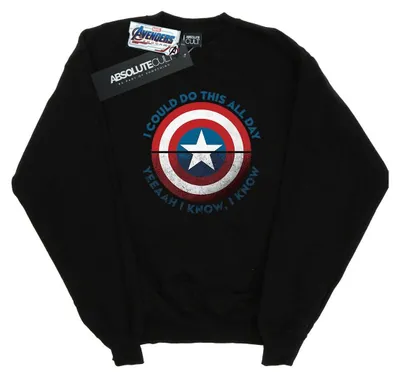 Immagine prodotto di Marvel - Felpa da uomo "Avengers Endgame Do This All Day" BI6857 (5XL) (nero)