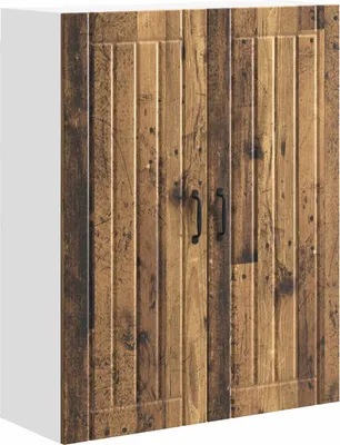 Produktbild von vidaXL Wandschrank LUCCA Altholz 80 x 31 x 100 cm Holzwerkstoff