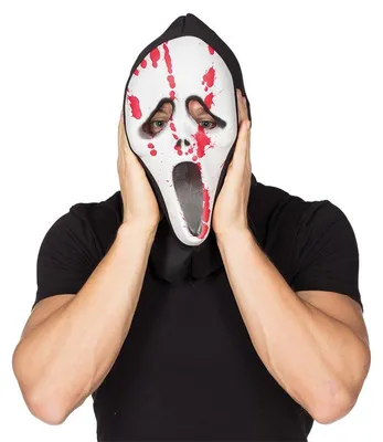 Produktbild von Maske Scream blutend Halloween Geist