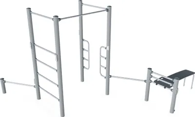 Produktbild von Kompan Outdoor-Fitness-Station "Pro 2"