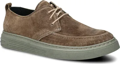 Produktbild von NAGABA Mokassins Herren Halbschuhe Sneaker, Schnürschuhe Lederschuhe Olive, 43
