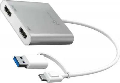 Produktbild von Adapter j5create JCA365, für 2 Monitore USB-C - 2 x HDMI