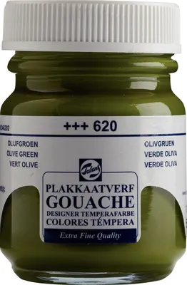 Produktbild von Talens Extra Fine Gouachefarbe Olive Green 50 ml 1 stk