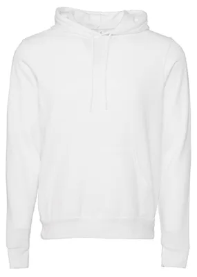 Produktbild von Canvas 3719 | Uni Pullover Poly-Baumwolle Fleece Hoodie - Farbe: DTG White - Größe: XXL