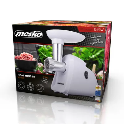 Obrázok produktu pre Mesko Home MS 4809 mlynček na mäso 1500 W biely