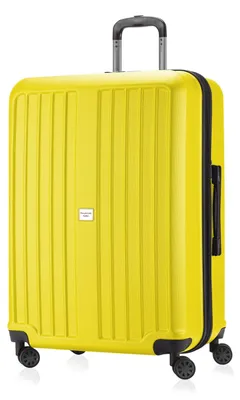 Produktbild von HAUPTSTADTKOFFER - X-Berg - Großer Hartschalenkoffer Trolley, 4 Doppelrolle, TSA Zahlenschloss, Volumenerweiterung, 75 cm, 126 Liter,Gelb