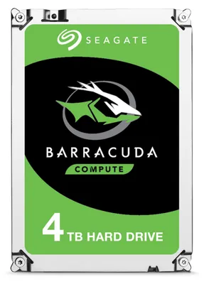 Immagine prodotto di SEAGATE Desktop Barracuda 5400 4TB HDD 5400rpm SATA serial ATA 6Gb/s NCQ 256B cache 8,9cm 3,5inch BLK Retail SinglePack