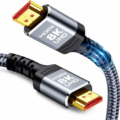 Produktbild von HDMI 2.1 Kabel 8K 4K 120Hz 48Gbps Ultra High Speed eARC HDR PS5 PS4 1m 2m OMVO®