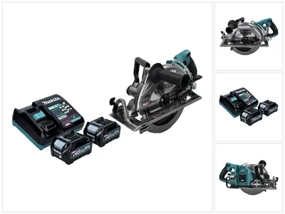Productafbeelding van Makita RS 002 GD2 Accu-cirkelzaag 40 V max. 260 mm borstelloos + 2x accu 2,5 Ah + lader