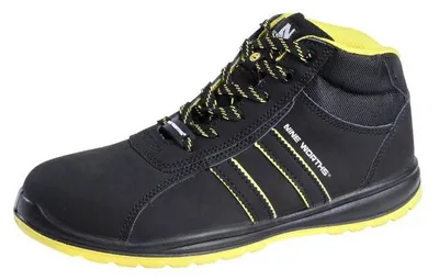 Image de Chaussures de Sécurité Montantes Tyson - Taille 46 - Noir - Résistant et Confortable - D-Work