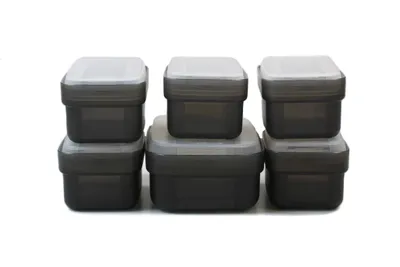 Immagine prodotto di TUPPERWARE Swing Box 175 ml (5) + 350 ml nero - Contenitori per la conservazione degli alimenti