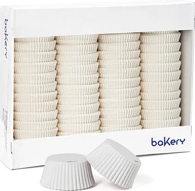 Obrázek produktu pro Košíčky na muffiny bílé 600ks 55x45mm