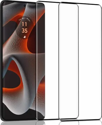 Produktbild von 2-Pack Displayschutzfolie fur Motorola Edge 50 Pro - aus 9H gehärtetem Glas