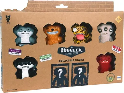 Zdjęcie produktu dla Fuggler S1 Collectible Figures - 8 Pack Deluxe Box C