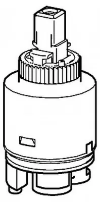 Obrázok produktu pre Hansa Eco Steuerpatrone 35 mm, 1 kus.