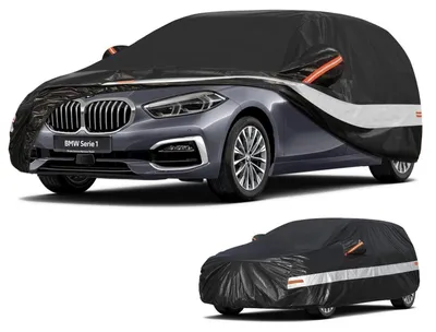 Produktbild von Autoabdeckung 10 Schichten 100% Wasserdicht für BMW 1er F20/F21/F52/F40/F70/E87/E82/E81/E88 Schwarz