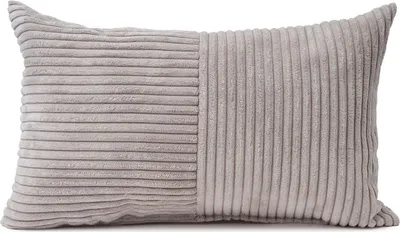 Produktbild von GÖZZE Kissen ANAFI silber BHT 50x8x30 cm silber Dekokissen