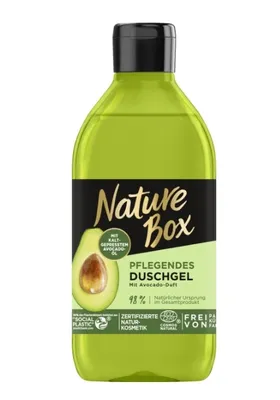 Produktbild von Nature Box Nourishing Shower Gel with Avocado Fragrance 250ml