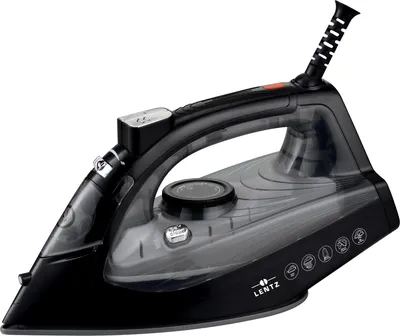 Image de Fer à repasser à vapeur 2200 W noir Lentz