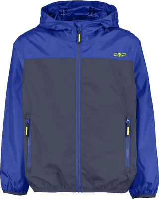 Produktbild von Cmp Kid Jacket Rain Fix Hood Black Blue 164