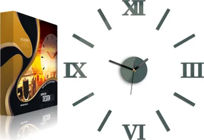 Produktbild von Wanduhr NUMERO GREY 50 cm NEU !