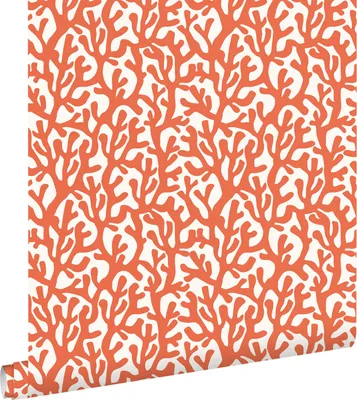 Obrázek produktu pro ESTAhome tapeta korálová oranžová a bílá 50 x 900 cm