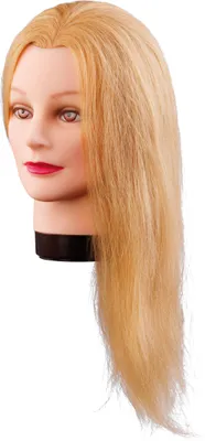 Immagine prodotto di Testa di addestramento Comair Lilly 40cm capelli umani biondi di addestramento