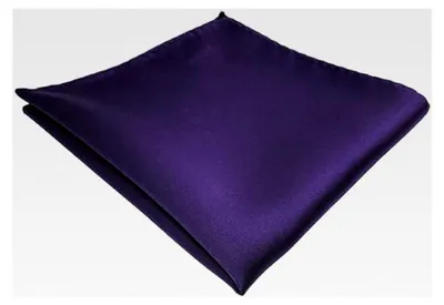 Produktbild von Einstecktuch einfarbig - Polyester - Größe 26 x 26 cm