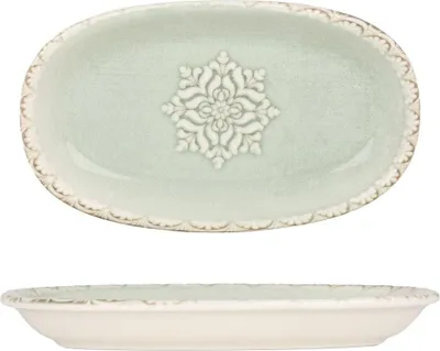 Image de By Bone Plat de service - Rome - Porcelaine - 19 x 11 cm