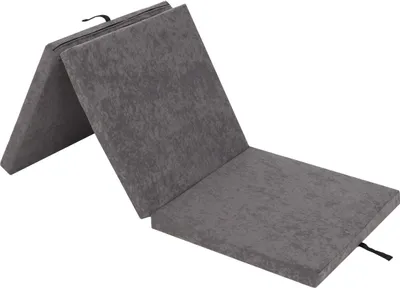 Obrázok produktu pre Skladací matrac BEN - 180×65 cm - skladací, prateľný poťah, pevný penový matrac, látka Aloba, posteľ pre hostí a podložka na jogu | Pillowprim