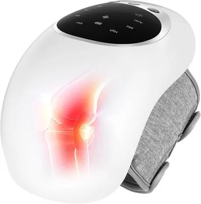Produktbild von Elektrotherapeutische Kniebehandlung, drahtloser Knie-Massager mit Infrarot-Laser und Vibration