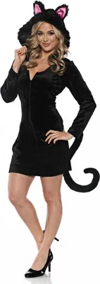 Produktbild von Kostümkleid Schwarzes Kätzchen | S-XL Größe: L