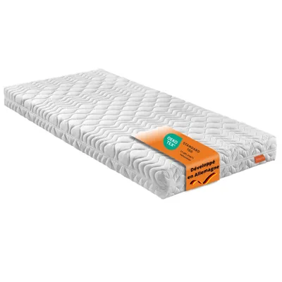 Image de Matelas ergonomique 7 zones en mousse froide, 120 x 200 cm, 15 cm, H2 & H3, sleepling 500 Duo, Image générée par une IA