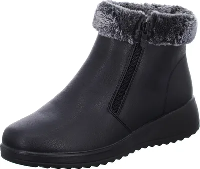 Produktbild von Donna Andrea Damen-Stiefelette Schwarz, Farbe:schwarz, EU Größe:41