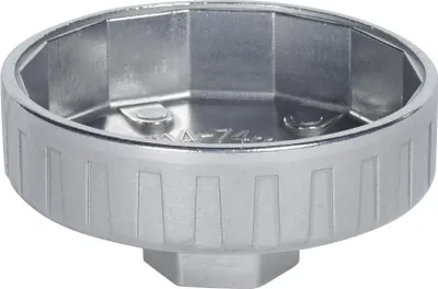 Immagine prodotto di SW acciaio 08460-74/14 Chiave per filtro olio, acciaio, attacco 3/8'', 74 mm, 14 taglienti