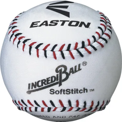 Produktbild von Easton Softstitch Trainingsbälle, 9 Zoll, Weiß